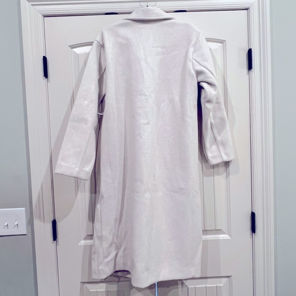 Full Length Peacoat • Ivory - Picture 2 of 2